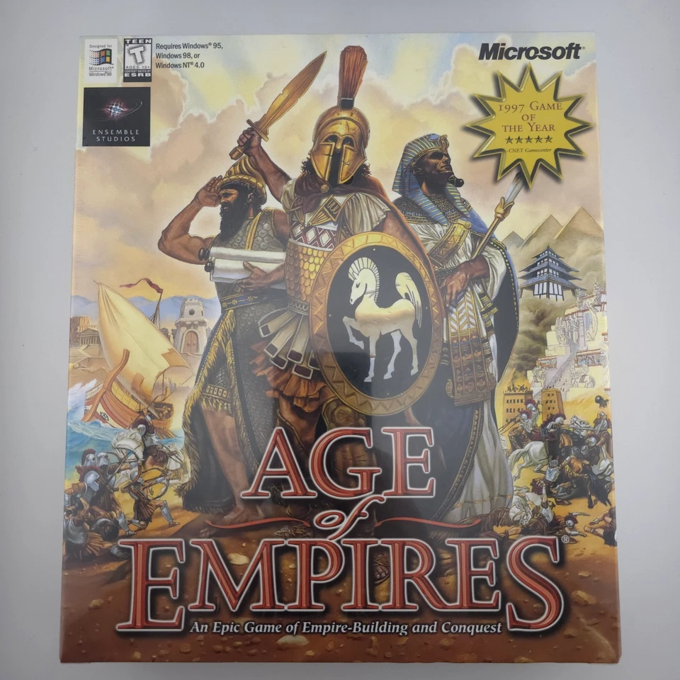 Age of Empires, 1998, Big Box, New & Sealed - Image 2 of 4