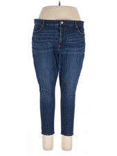 Ann Taylor LOFT Women Blue Jeans 18 Plus
