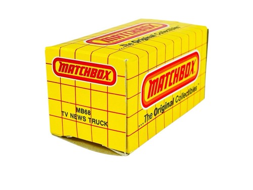 Matchbox Superfast MB68 Mercedes-Benz TV News Truck w/Yellow Grid Box - Picture 9 of 12