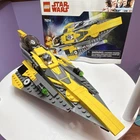 LEGO Anakin's Jedi Starfighter 75214 Star Wars Set Box 247 Pieces R2-D2