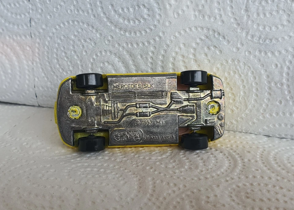 hot wheels Mercedes SLK collection 642 - 1998 au détail - Photo 3/3