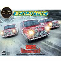 Mini Rally Monte Carlo 1965 Triple Pack Slot 1:32 Scalextric Slot -D- Neues Mode