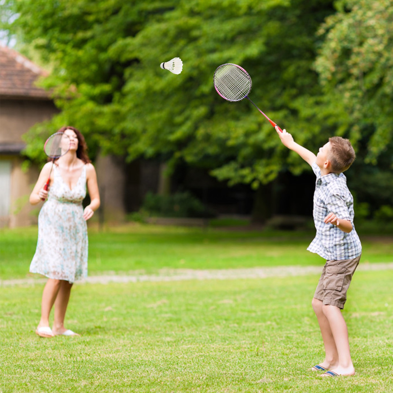 3pcs Badminton Shuttlecocks Indoor Outdoor Sports Badminton Balls Windproof Shut