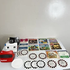 Lot Of 3 View-Masters Lot Of 15 Disk Sets Vintage Slide Viewer Classic Toy