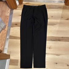 Haggar Premium Stretch Slim Fit Black Dress Pants Men's 30x30