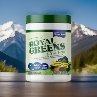 Royal Greens Superfood Powder | Healthy Veggie Powder with Probiotics, Enzyme...