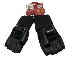 1 Pair Triple Eight Hired Hands Glove Wrist Guards Rollerblading Medium Black
