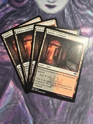 x4 Rakdos Guildgate (256) C MTG Ravnica Allegiance M/NM, English