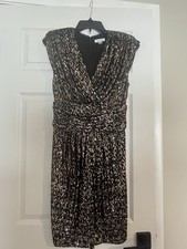 Calvin Klein Gold Sequin Dress