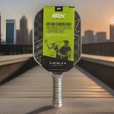 SLK HALO CONTROL MAX 16mm STORM GRAY PICKLEBALL PADDLE BRAND NEW FREE SHIPPING