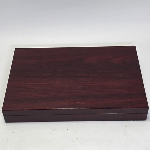Elegant Wooden Storage Display Case Gloss Finish Multi Purpose Organizer Jewelry