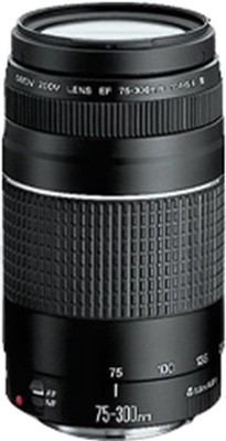 Canon EF 75-300mm f/4-5.6 III schwarz Fotografie Objektiv Kamera Objektiv