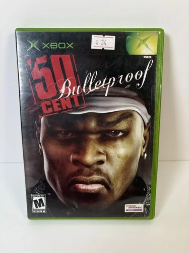 50 Cent Bulletproof Xbox CIB Microsoft Xbox 2005 Complete In Box