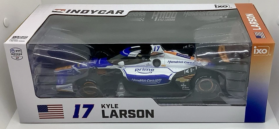 2025 1/18 #17 Kyle Larson “HendrickCars.com Indy Car” NTT Indy Car Ltd. Edition - Image 2 of 3