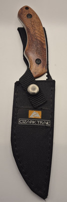 Ozark Trails Hunting Knife 5.5'' Drop Point Stainless Steel with Sheath