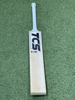 TCS ICON kurze Klinge langer Griff Cricketschläger (2 Pfund 9 Unzen) - hergestellt in Großbritannien