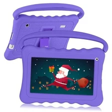 Kids Tablet 7 inch Toddler Tablet for Kids Edition Tablet with WiFi Dual Purple