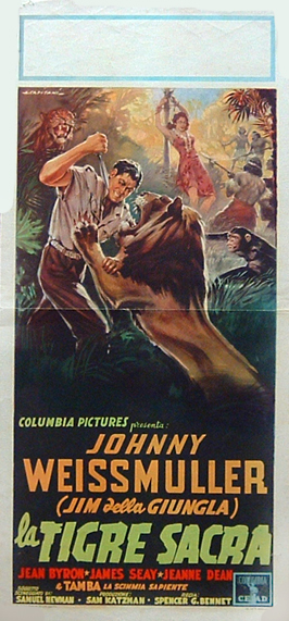 Locandina di La tigre sacra (1952)