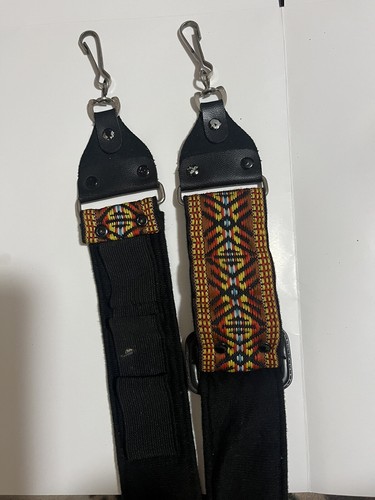 Vintage Camera Strap Colorful Hippie Tapestry Rainbow - Picture 4 of 4