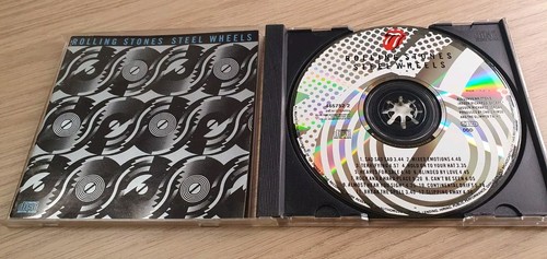 Rolling Stones - Steel Wheels **1989 Austria 12 Track CD Album**VGC - Picture 2 of 11