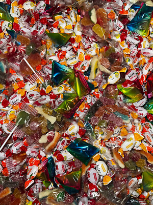Kamelle Bonbon 40 kg Lolli Gummi Mischung Wurfmaterial Karneval Kamelle Bonbon 40 kg Lolli Gummi Mischung Wurfmaterial Karneval