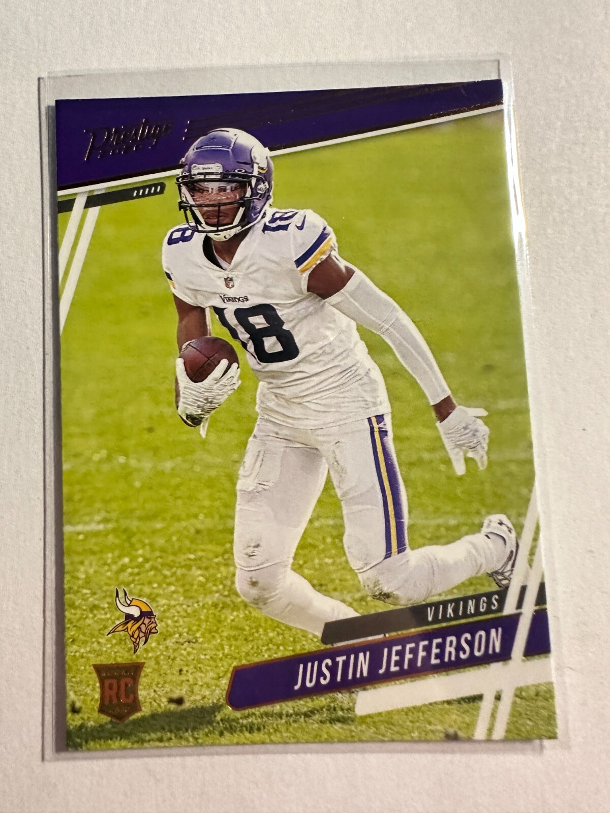 K121,638 - 2020 Prestige #317 Justin Jefferson CHRONICLES