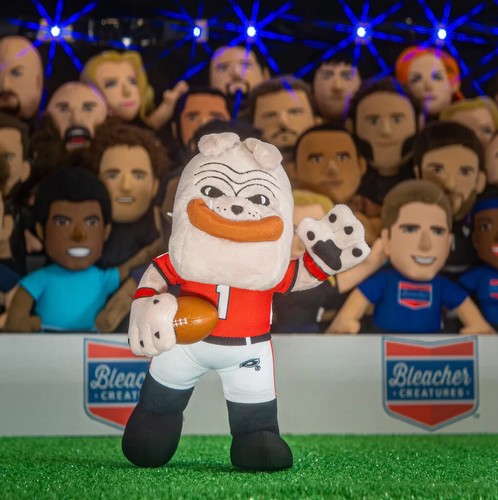 Bleacher Creatures Georgia Bulldogs Hairy Dawg 10 Zoll Maskottchen Plüschfigur - Bild 2 von 5