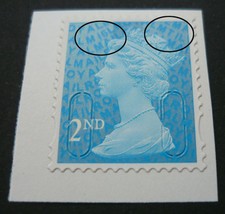 2015 SG U3013  2nd M15L / MTIL Plain Backing Paper (PBP) ex Book of 12  MINT