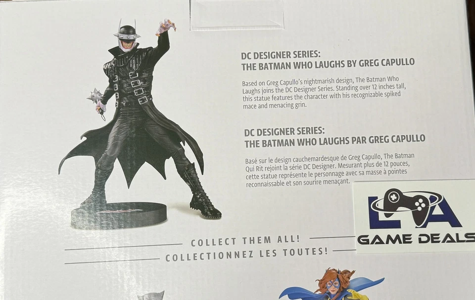 全新 McFarlane DC 直接设计师系列“笑蝙蝠侠”1:6 雕像 — 第 3/3 张图片