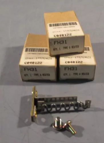 LOT OF (3) EATON CUTLER HAMMER Type A Heater Element Style 177C524G31 FH31