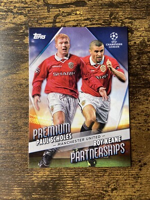 Topps UCC Flagship 2022 2023 Paul Scholes & Roy Keane Premium 