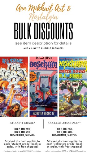 6th Print #8 Night of the Puppet People Goosebumps Most Wanted 2015 R.L. Stine - Picture 22 of 22