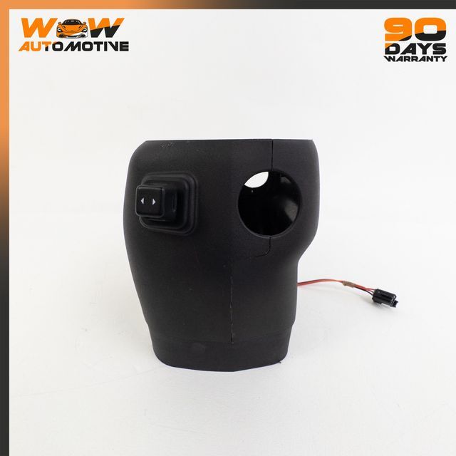 06-13 CHEVROLET CORVETTE C6 STEERING WHEEL COLUMN SHROUD COVER BLACK OEM