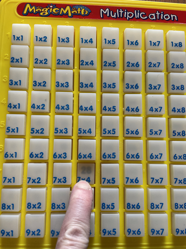 1993 Magic Math Multiplication Machine -- Educational/Homeschool - Picture 2 of 7