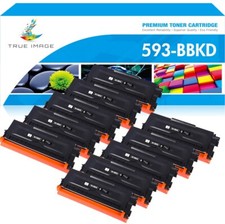 10-Pk/Pack 593-BBKD E310 Toner Cartridge For Dell E310dw E515dn E515dw E514dw