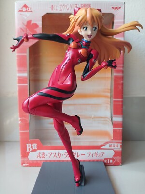 Anime Evangelion Asuka Langley Ichiban Kuji B Plugsuit Figure Model Banpresto