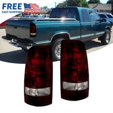Pair Tail Lights Brake Lamps For 1999-2002 Chevy Silverado 1500 99-03 Gmc Sierra