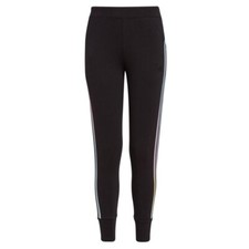 Girl's Adidas 3 Stripe Jogger - Black Multi - Large - NWT - FREE SHIPPING