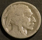 1917 D Buffalo Nickel Semi-Key Date Restored Five Cent 5c Coin D605