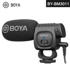 BOYA BY-BM3011 Shotgun Microphone Cardioid Directional Condenser Mic DSLR Camera
