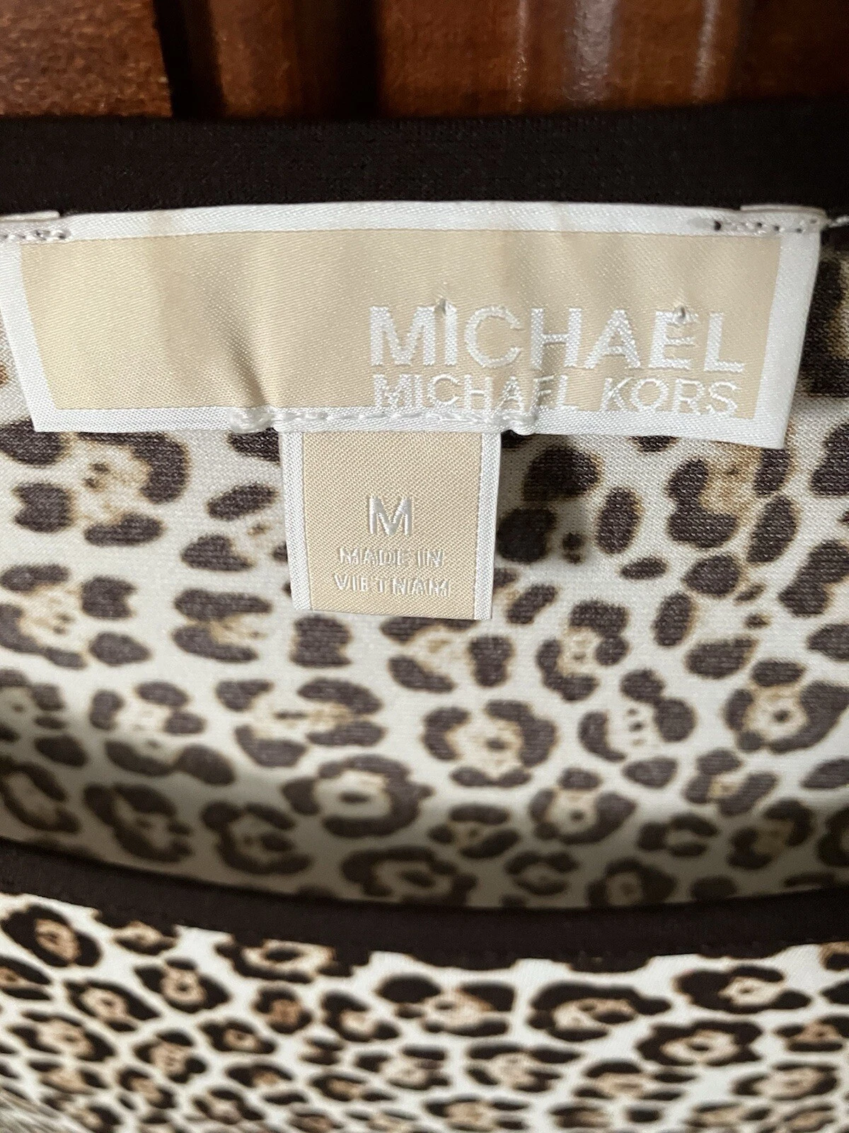 Abito MICHAEL KORS stampa leopardata taglia M