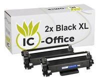 2X Toner Kompatibel Zu Brother TN2420 DCP-L2510D L2512D L2530DW L2537DW L2550DN