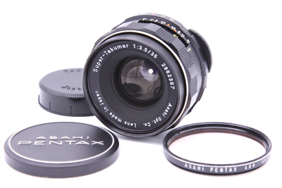 Asahi Pentax super takumar 35mm f3.5 MF Lens M42 