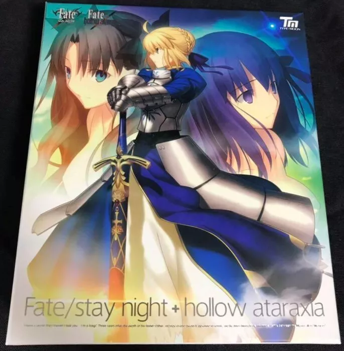 Fate / stay night + hollow ataraxia Set Type Moon PC Windows Game Art book Japan