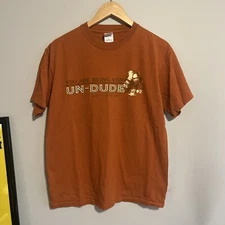 Vintage Big Lebowski Shirt “You Are Being Very Un-Dude” Portrait Movie Promo Med