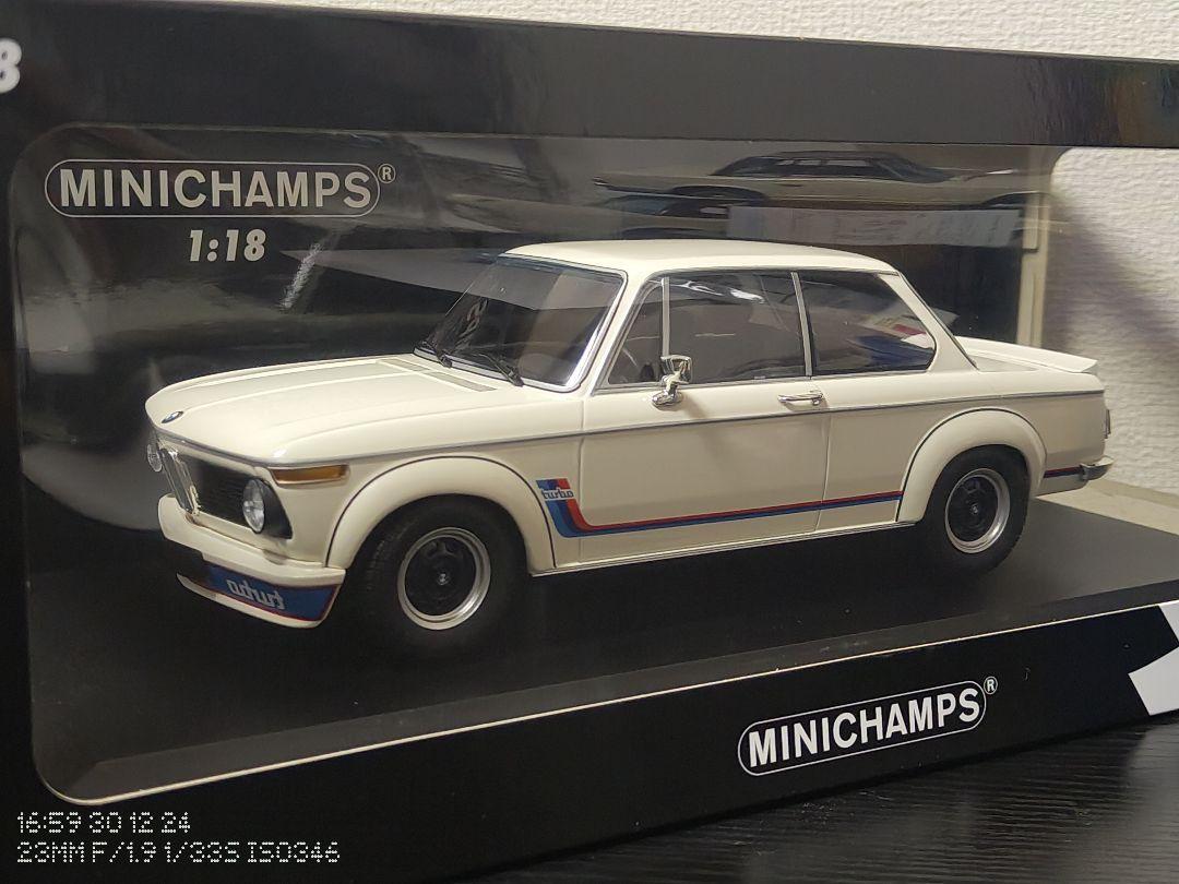 MINICHAMPS BMW 2002 turbo ホワイト Minichamps Bmw2002 Turbo White | eBay