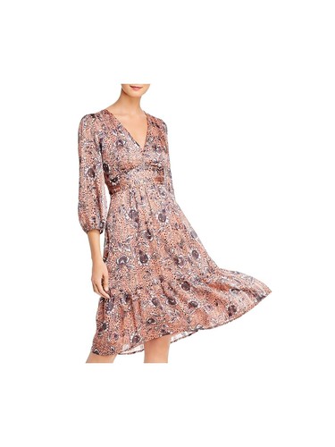 long flowy plus size maxi dresses Effortless Floral Print Flowy Chiffon Maxi Dress – F A R I D A