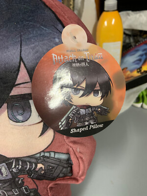 Attack on Titan Mikasa Chibi Plush Shaped Pillow Surreal
