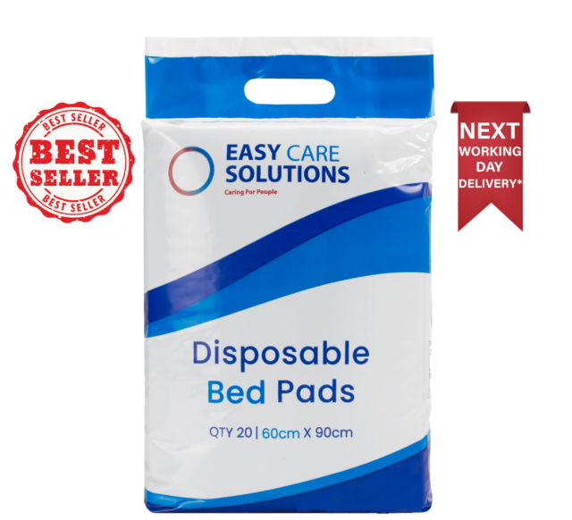 Disposable Incontinence Bed Pads - 60 x 90 cm- Protection Sheets - Pack of 20