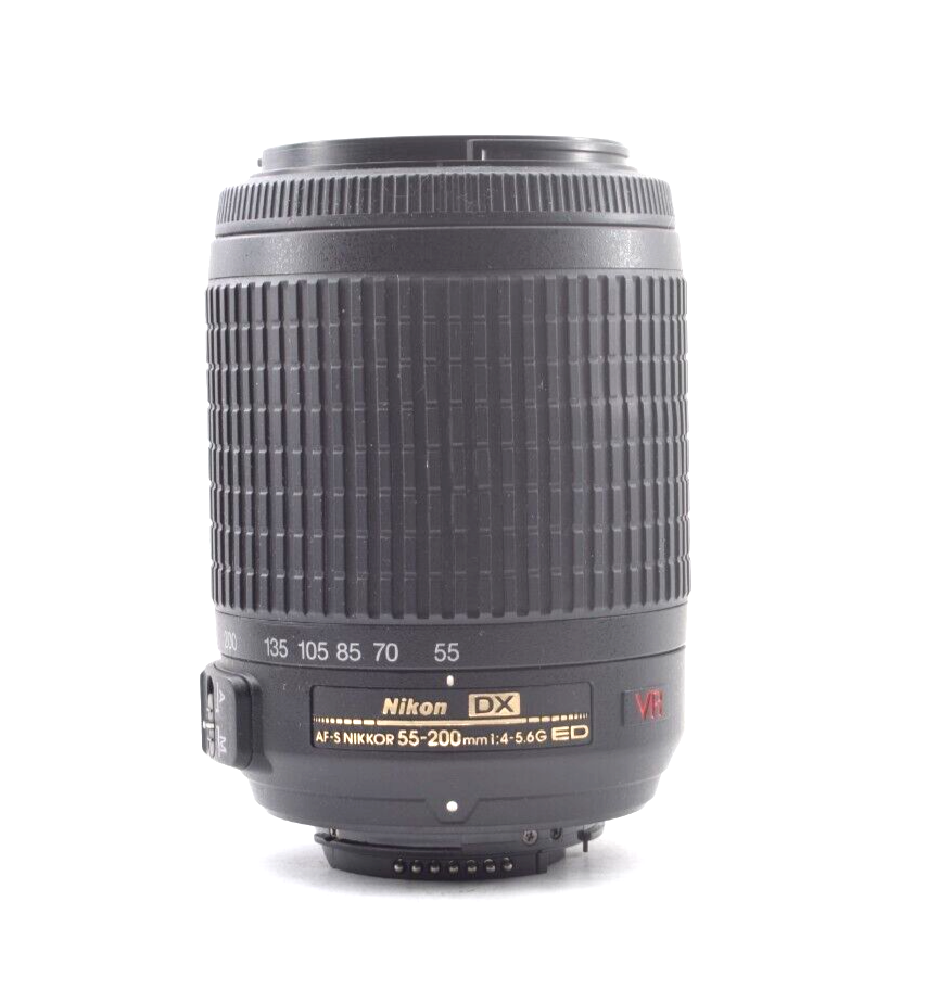 Top Mint】Nikon DX AF-S NIKKOR 55-200mm f/4-5.6 G ED VR Lens From